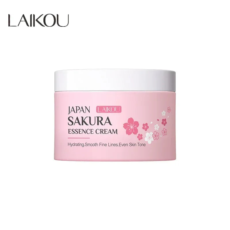Japan Sakura Face Cream Smoothing Moisturizer Whitening Nourishing Oil Control Moisturizing Skin Care Repair Skin 25G
