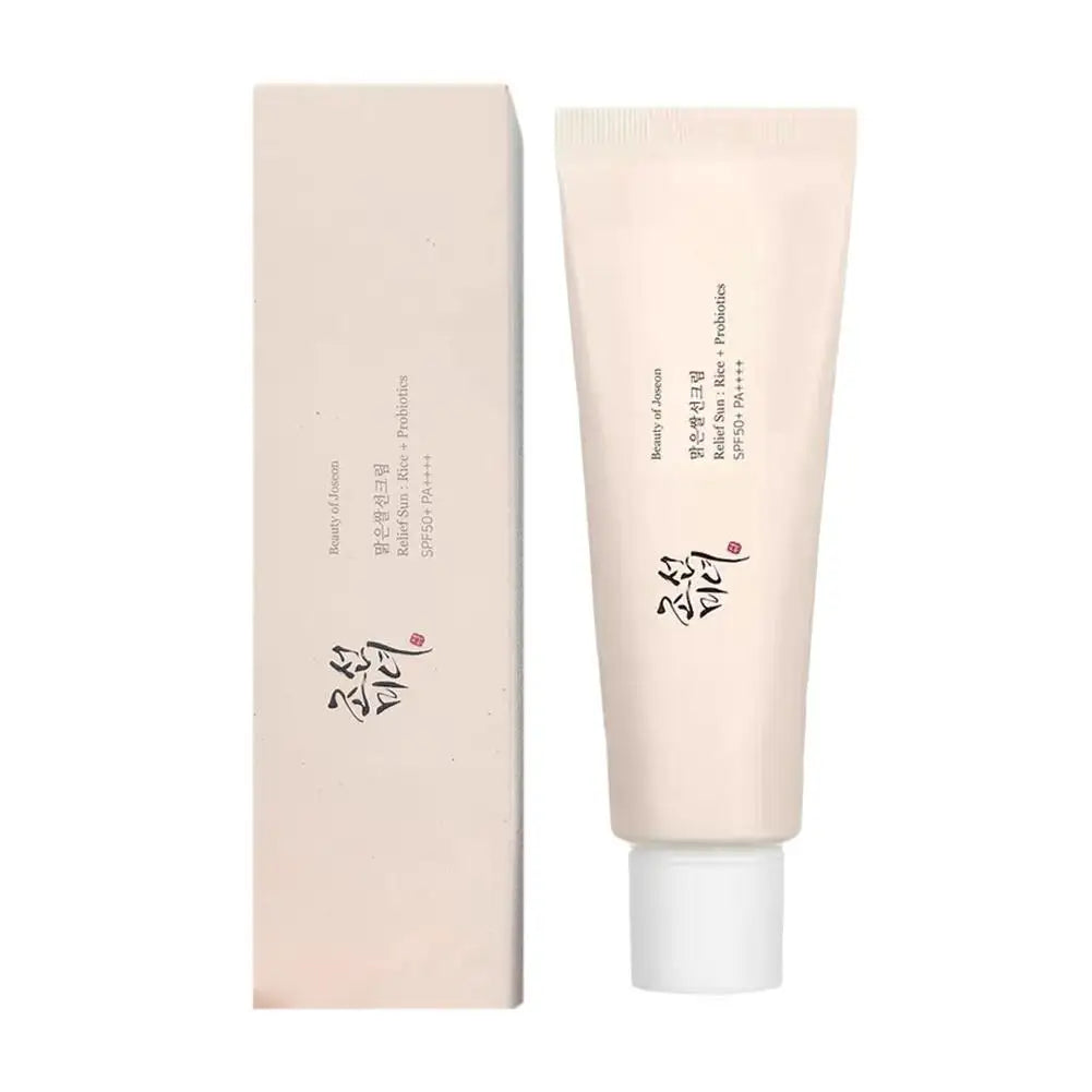 Anua Rice Probiotic Sunscreen Lightweight Non-Greasy Niacinamide Toner Green Tea Ginseng Rice Essence Effective Serum Skin Care
