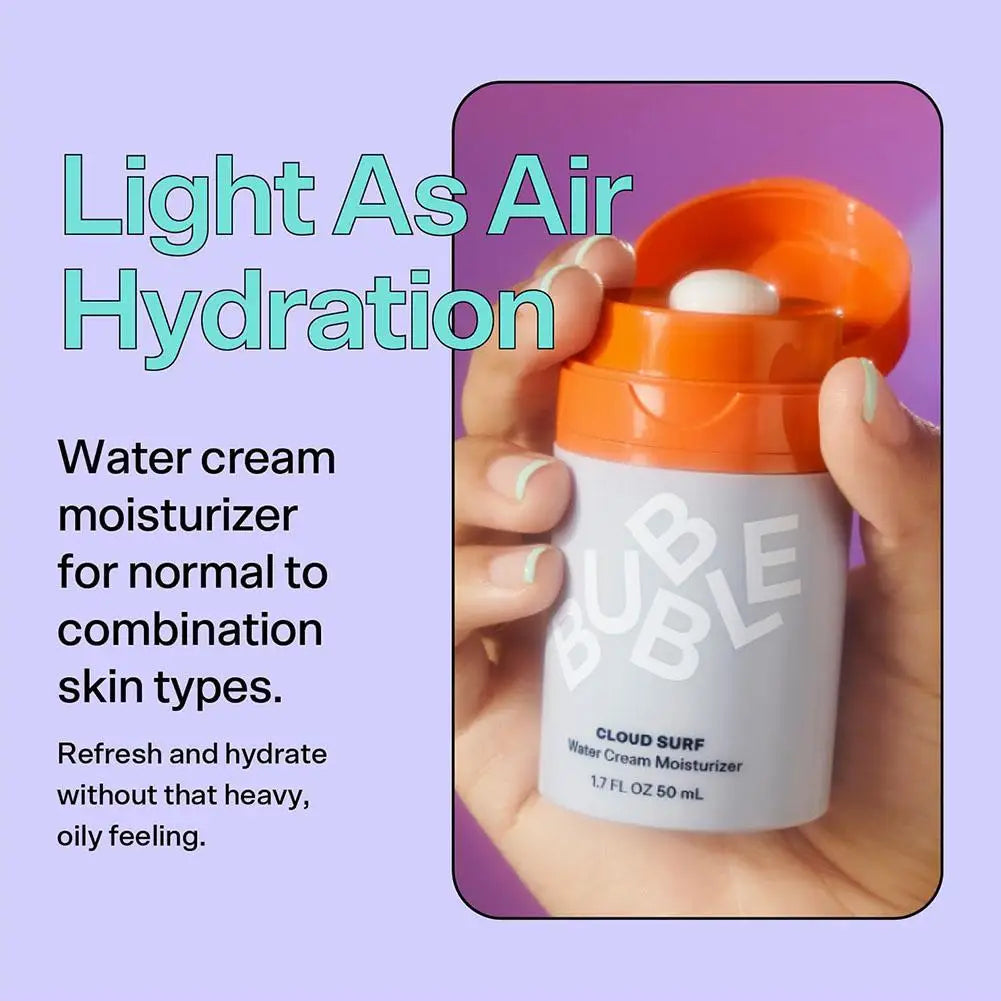 50Ml Bubble Skincare Moisturizer for Normal-To-Dry Skin Moisturizing Nourishing Face Body Men Women Perfect Skin Care Products