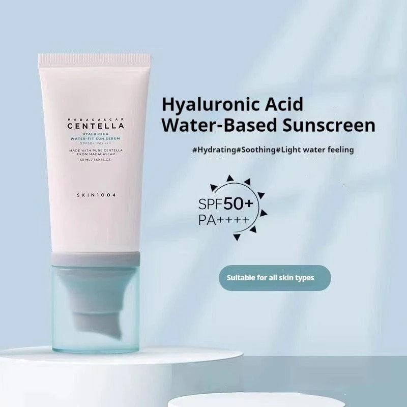 SKIN1004 Hyaluronic Acid Centella Asiatica Water-Based Sunscreen Moisturizing Light Nourishing Korean Skin Care Products 50ML