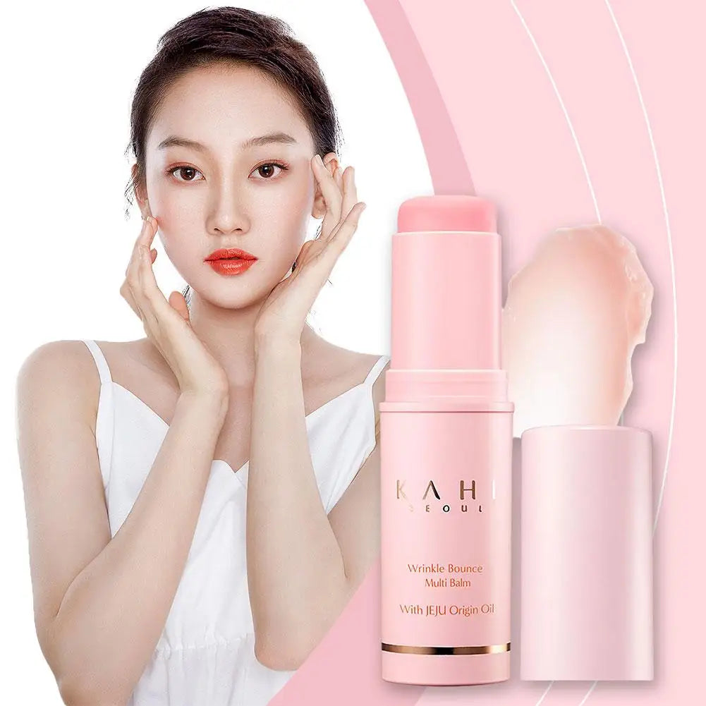 KAHI Moisturizing Stick Bounce Multi Balm Improving Wrinkle Cream Dull Hydrating Stick Water Replenishing Korean Skin Care