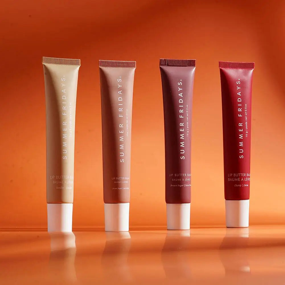 8 Colors Smoothing Soft Lips Cosmetics Moisturizing and Shining Lip Balm Lip Gloss Set PINK SUGAR BIRTHDAY CAKE PINK SUGAR