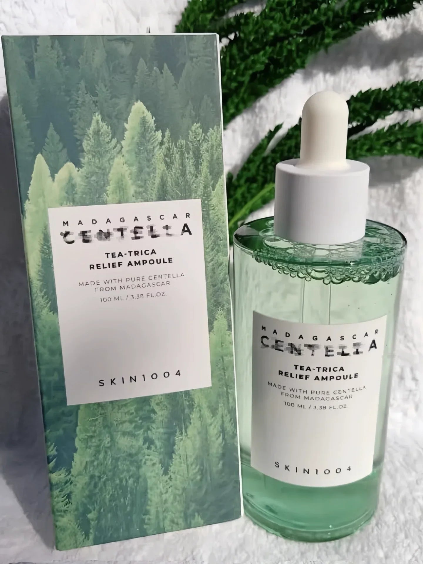 SKIN1004 Centella Asahi Ampoule Essence 100Ml Skin Care Angel Repair Soothing Hydrating and Stability Ampoule Essence