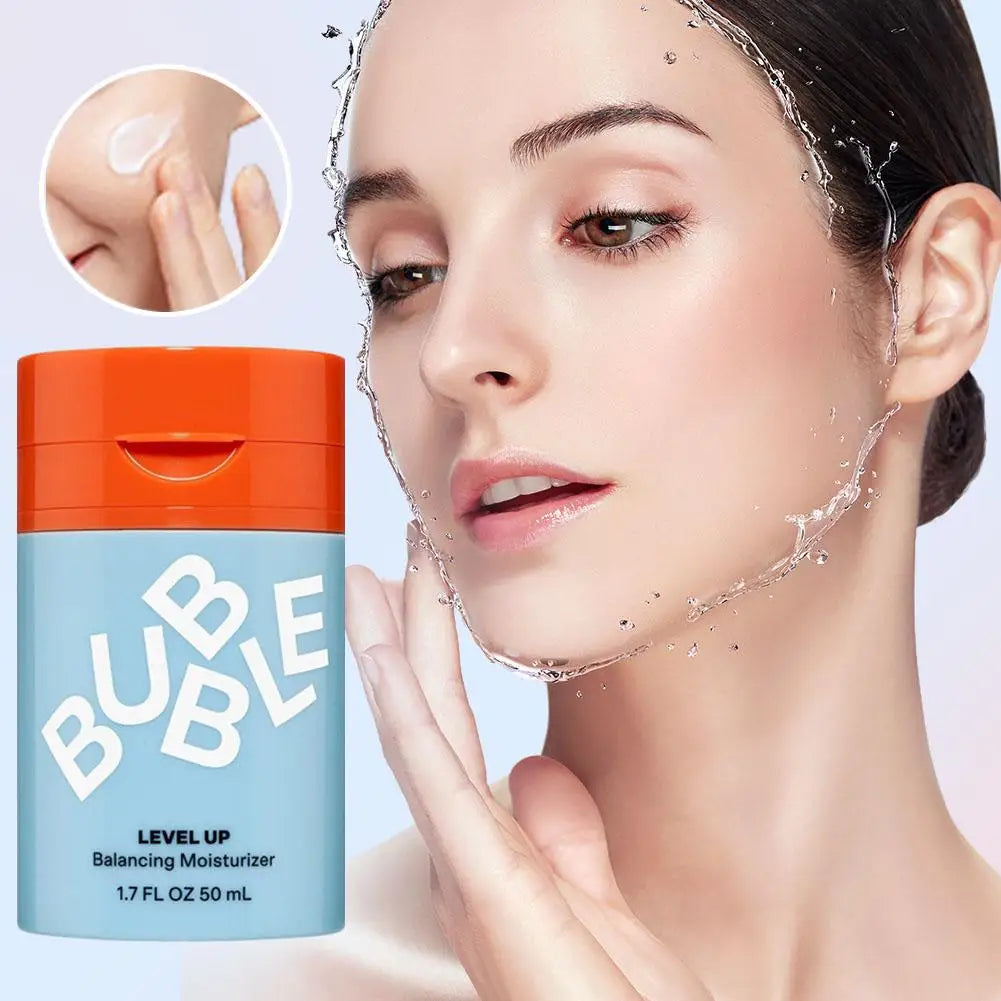 50Ml Bubble Skincare Moisturizer for Normal-To-Dry Skin Moisturizing Nourishing Face Body Men Women Perfect Skin Care Products