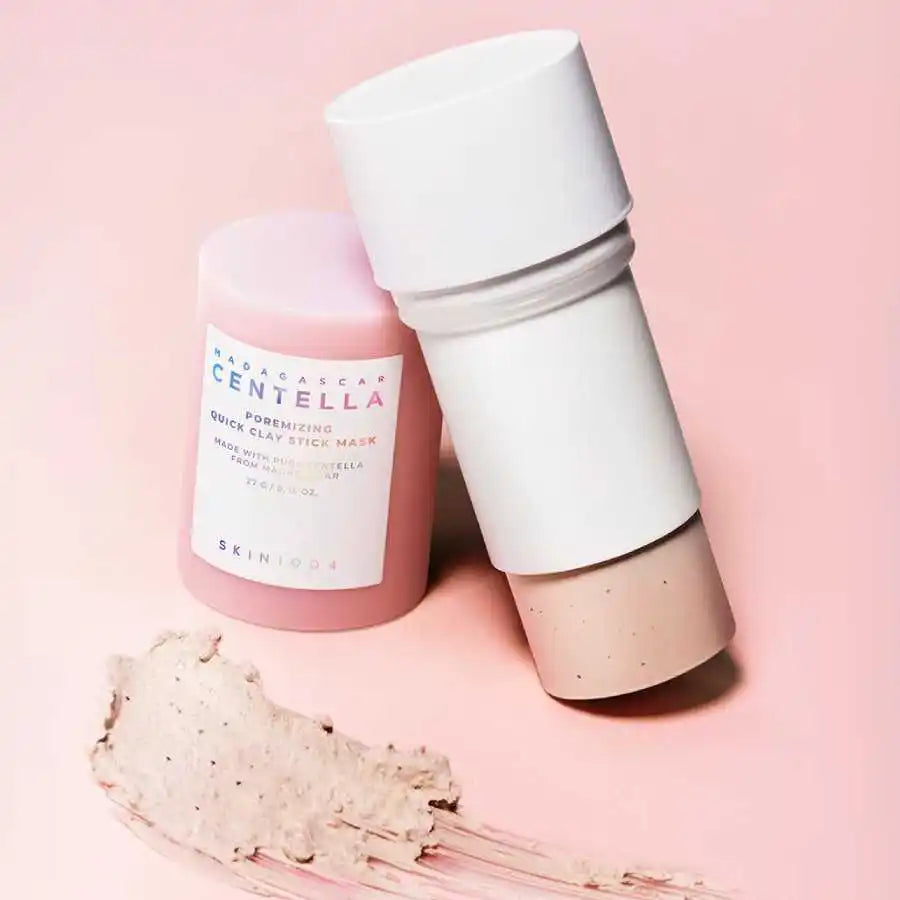 Skin1004 Centella Asiatica Himalayan Pink Salt Cleansing Mud Stick Quick Moisturizing Soothing Facial Brightening Face Mask
