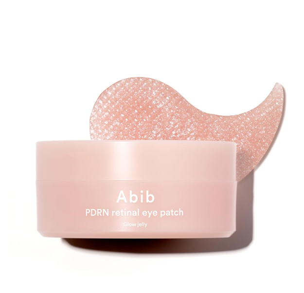 Abib PDRN Retinal Eye Patches - Glow Jelly Set of 60, Korean Under-Eye Patches