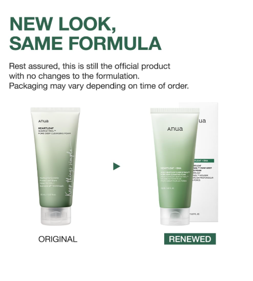 ANUA Heartleaf Quercetinol Pore Deep Cleansing Foam