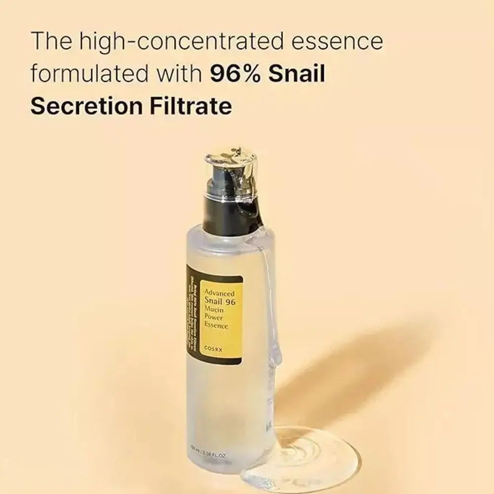 COSRX 100Ml Advanced Snail 96 Mucin Power Essence Improve Skin Texture Intense Hydration Fade Dark Spot Moisturizing Skin Care