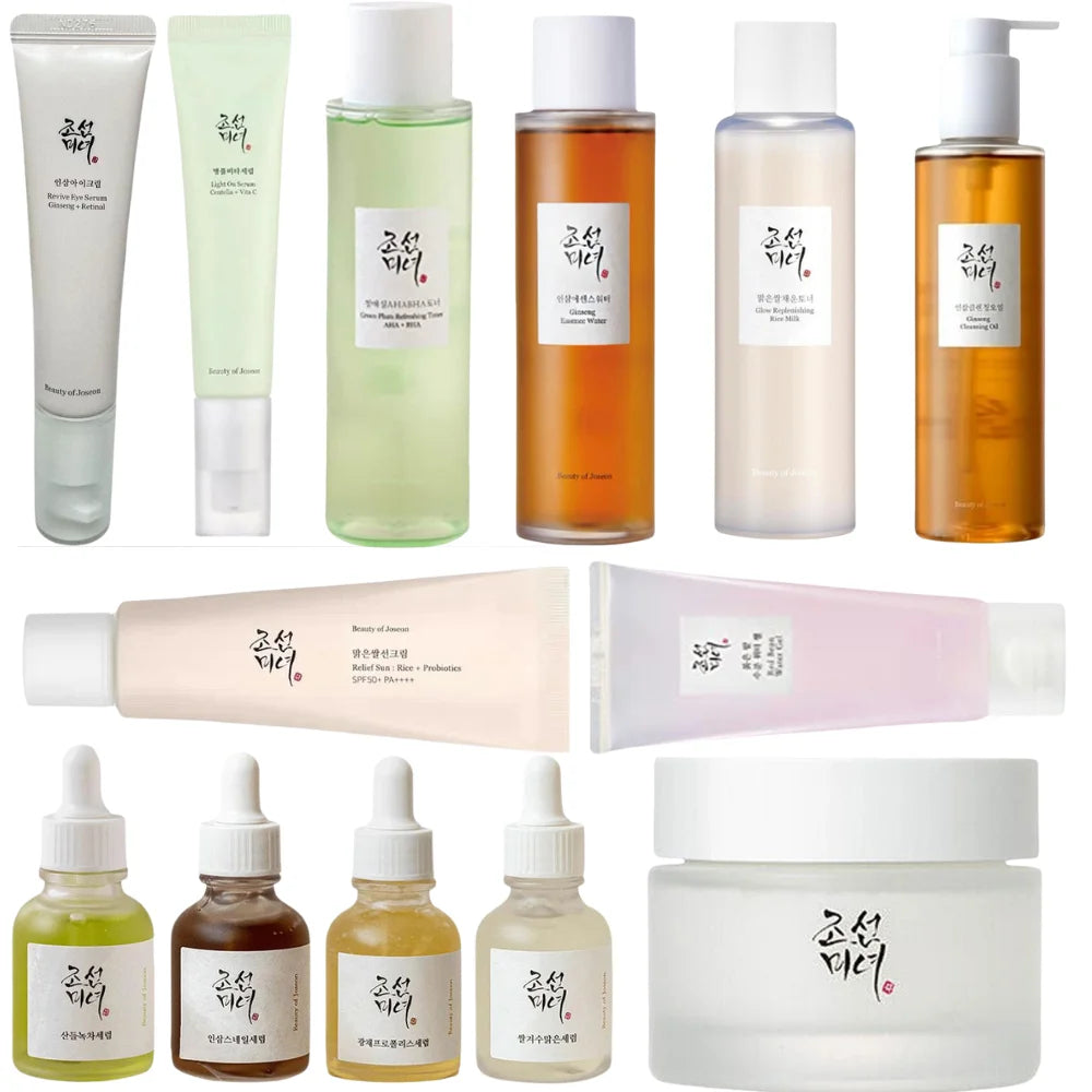 Anua Rice Probiotic Sunscreen Lightweight Non-Greasy Niacinamide Toner Green Tea Ginseng Rice Essence Effective Serum Skin Care
