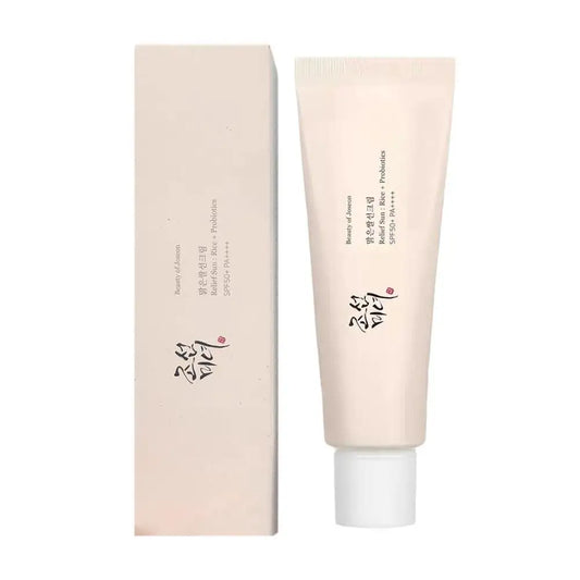 Anua Rice Probiotic Sunscreen Lightweight Non-Greasy Niacinamide Toner Green Tea Ginseng Rice Essence Effective Serum Skin Care