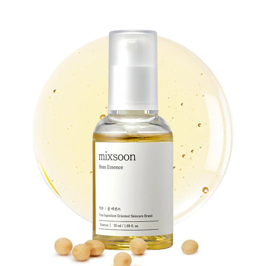 Mixsoon Bean Essence Vegansnail Exfoliating Essence for Face Hydrating Korean Skin Care Glassskin Gentle Deep Hydration 50Ml