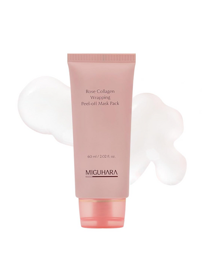 Rose Collagen Wrapping Peel-off Mask Pack | Korean Skincare Mask Pack (60ml/2.02 fl.oz.)