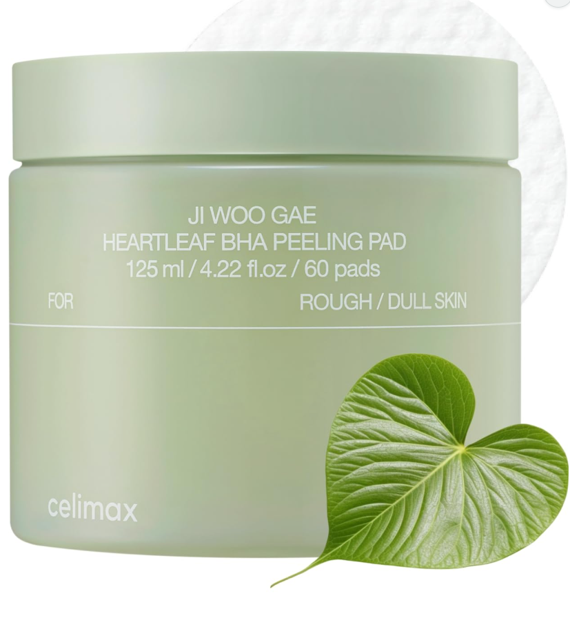Celimax Ji.Woo.Gae Heartleaf BHA Peeling Pad