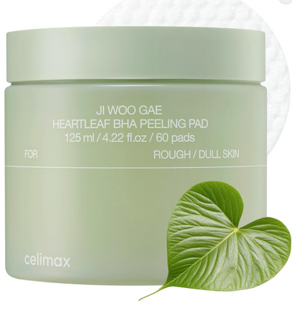 Celimax Ji.Woo.Gae Heartleaf BHA Peeling Pad