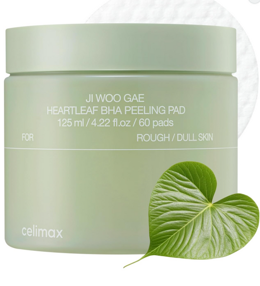 Celimax Ji.Woo.Gae Heartleaf BHA Peeling Pad
