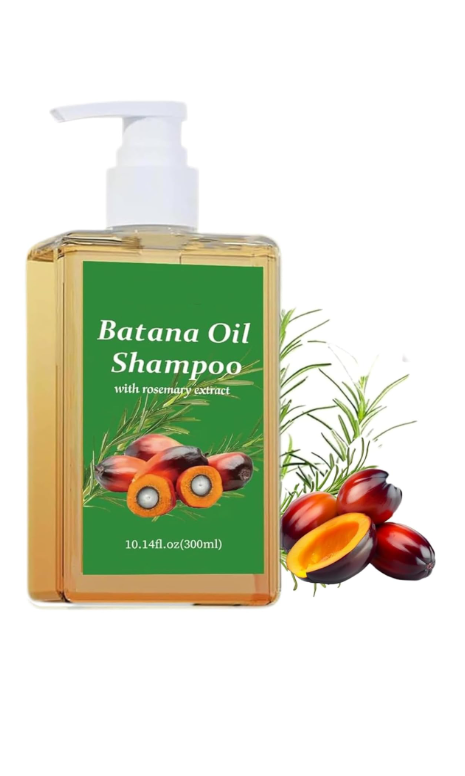 Batana Oil Shampoo Hair Strengthens anti Loss Restore Damaged Split Hair Scalp
